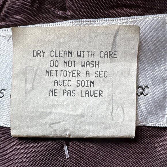 studio JAX double breasted 100 % wool jacket black, lined, size 20 W - Picture 13 of 13